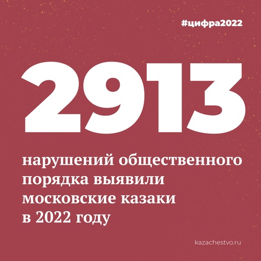 В чем еще преуспели столичные казаки в 2022 году, читайте на портале «Российское казачество»: