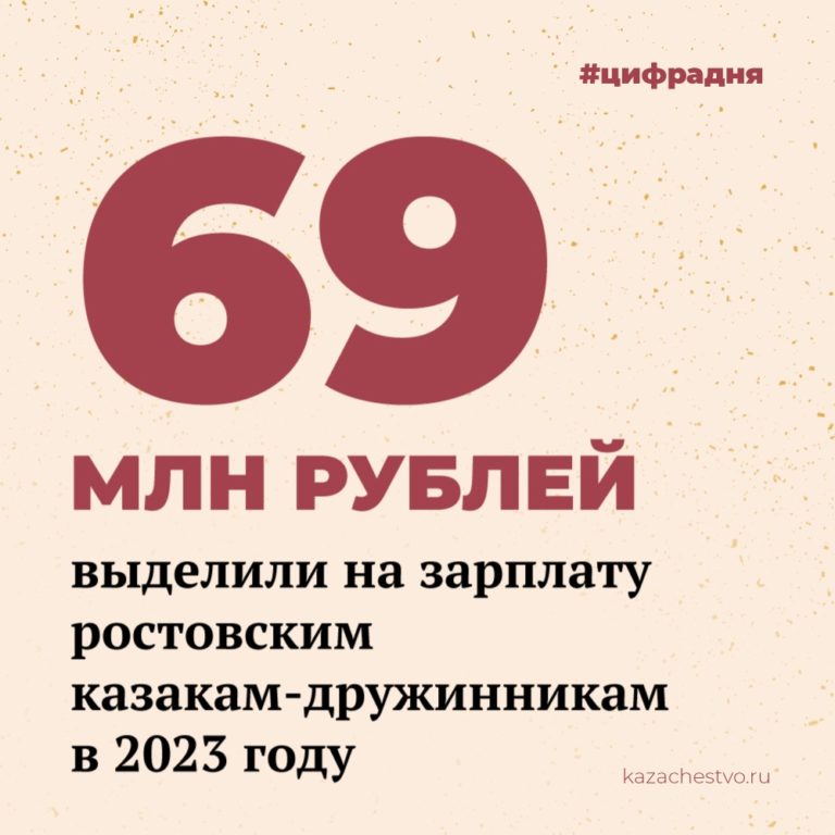 По результатам работы в 2022 году казаков решили поощрить. Губернатор Ростовской области Василий Голубев…