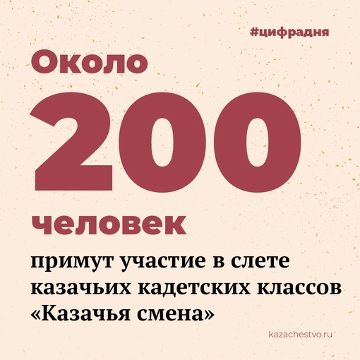 140 учащихся казачьих кадетских классов, 35 педагогов, а также 20 представителей казачьих обществ и…